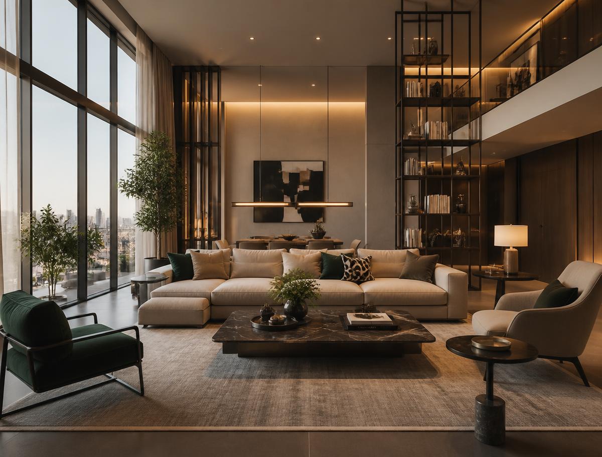 Living room in an NGIN Ventures residence